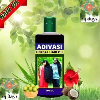ADIVASI Herbal Hair Oil (Pack of 2)
