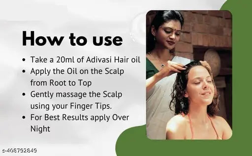 ADIVASI Herbal Hair Oil (Pack of 2)