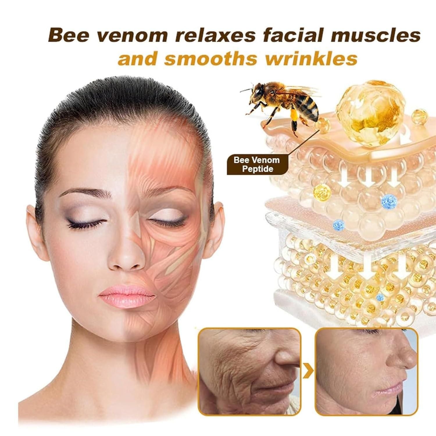 Botox Bee Venom Anti Ageing Cream 20g (Pack of 2)