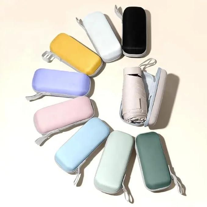 Capsule umbrella mini ultra light pocket umbrella with protection