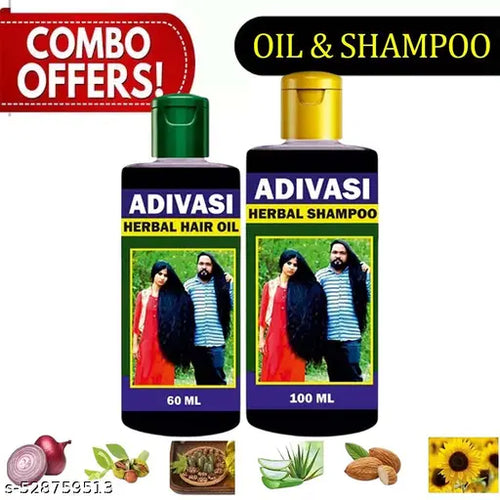ADIVASI Herbal Hair Oil (Pack of 2)