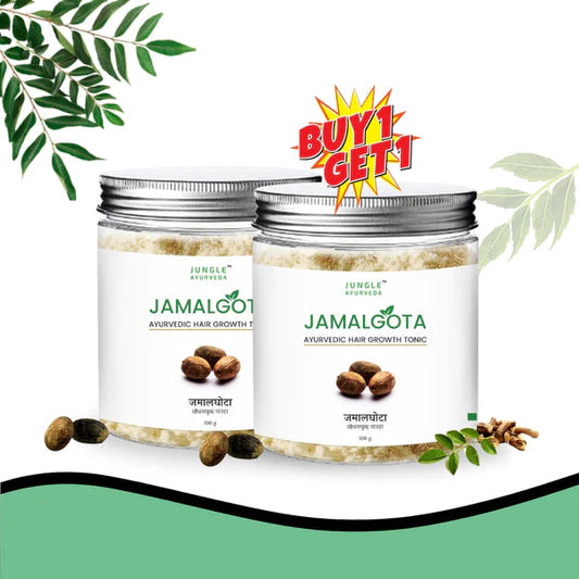 Jamalgota Ayurvedic Hair Growth Powder 100gm Each -Pack of 2