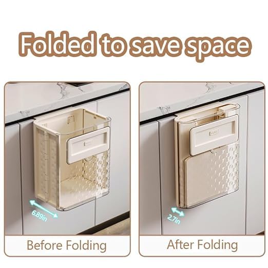 Foldable Wall Mounted Trash Can