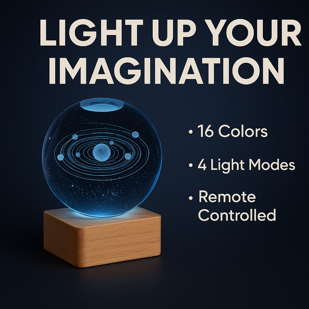 3D Crystal Lamp Ball